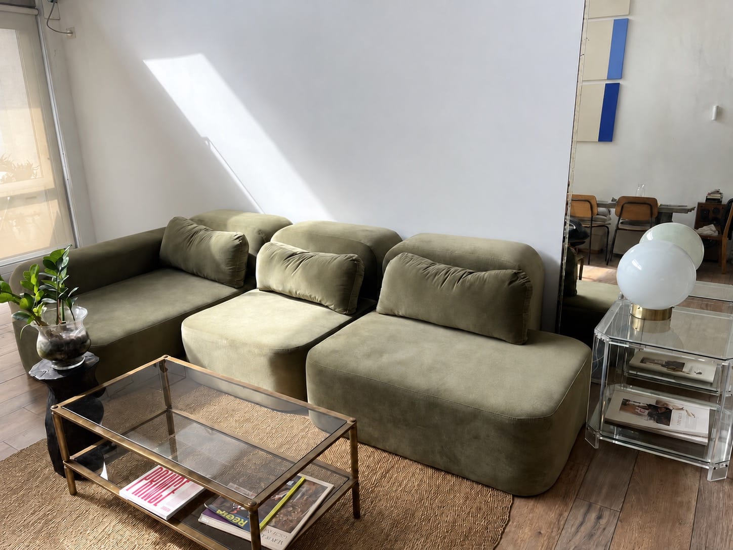 Sillon Verde Musgo